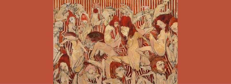 Vernissage de l'exposition Roger Edgar Gillet la grande dérision