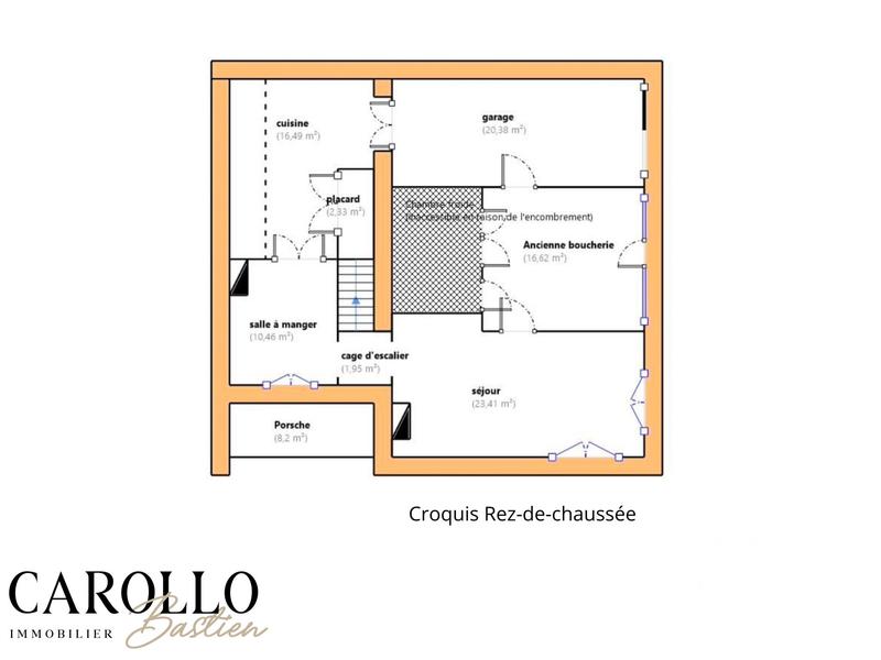 Maison de village - 119 m² - 6 pièces