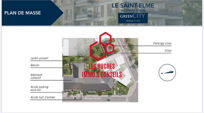 Appartement - 54 m² - 2 pièces