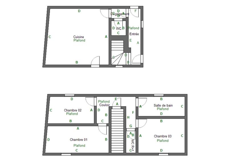 Maison - 73 m² - 4 pièces