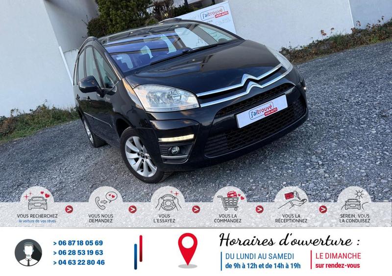 Citroën C4 Picasso Grand 1.6 e-HDi 110cv Seduction Palette au volant*Barres de toit*Ct Révision Kit Distribution Entretien Complet Ok*Véhicule Sous Garantie*100 Points Contrôles*CarteGrise Moitié prix (Véhicule plus 10 ans)*4 Pneus saisons ("M+S") Neufs*R