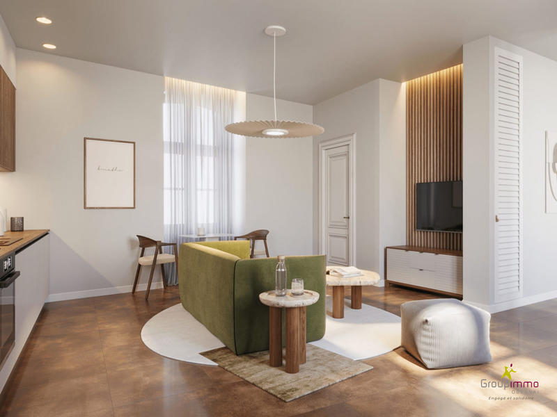 Appartement - 58 m² - 2 pièces