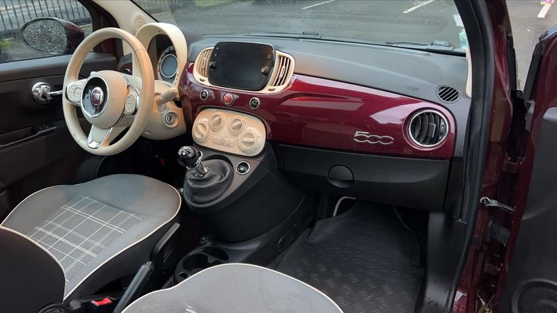 Fiat 500 1.2 69 Lounge - Toit ouvrant