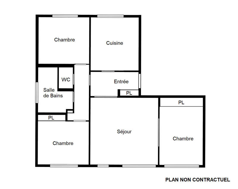 Appartement - 78 m² - 4 pièces