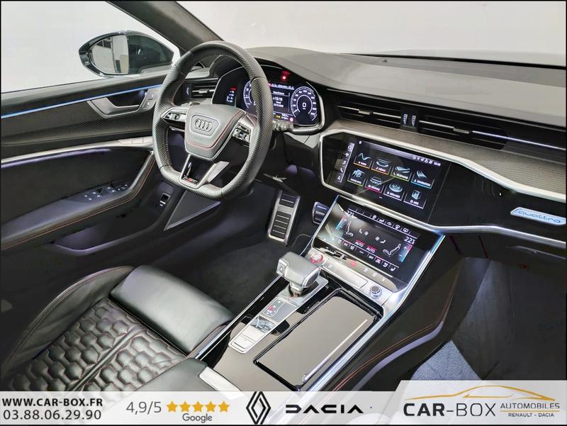 Audi Rs6 Avant Tfsi Quattro Tiptronic 600ch Cam 360 B&amp;O Webasto Soft Close 1ere Main Pas de Malus