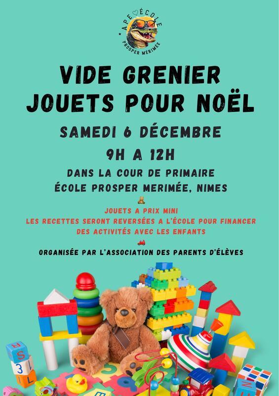 Vide grenier - jouets pour noël