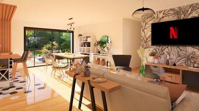 Maison - 83 m² - 3 pièces