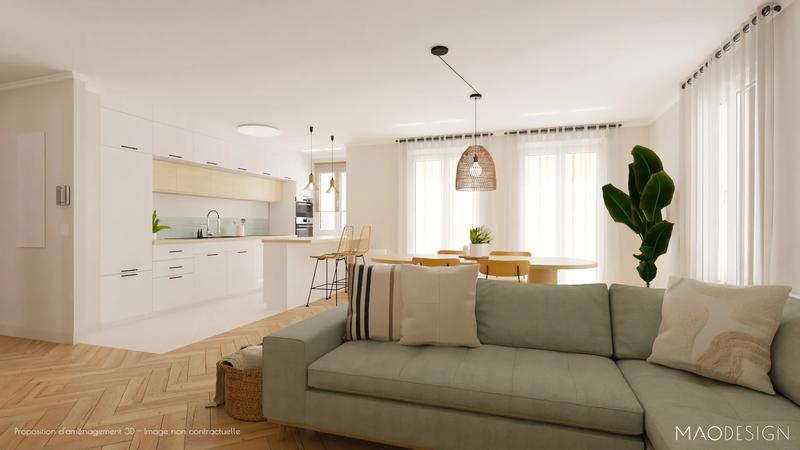 Appartement - 90 m² - 4 pièces