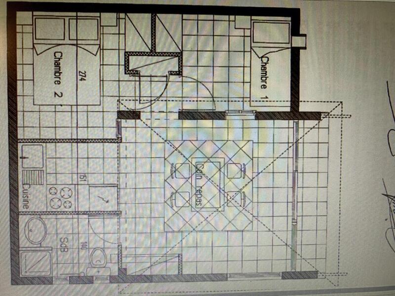 Bungalow - 32 m² - 3 pièces