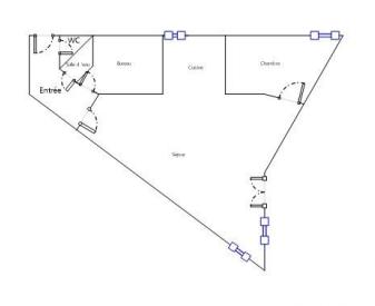 Appartement - 52 m² - 2 pièces