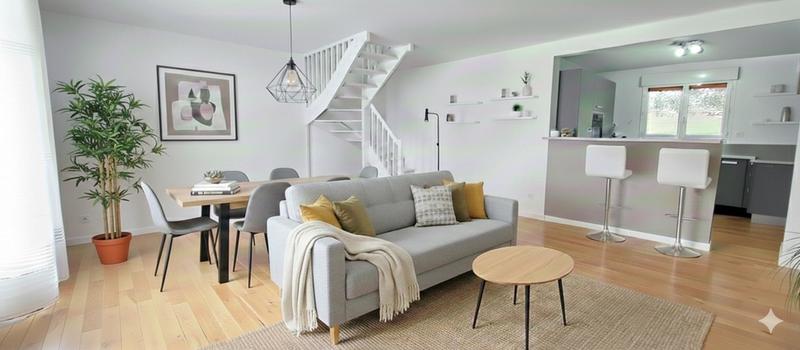 Maison - 80 m² - 4 pièces