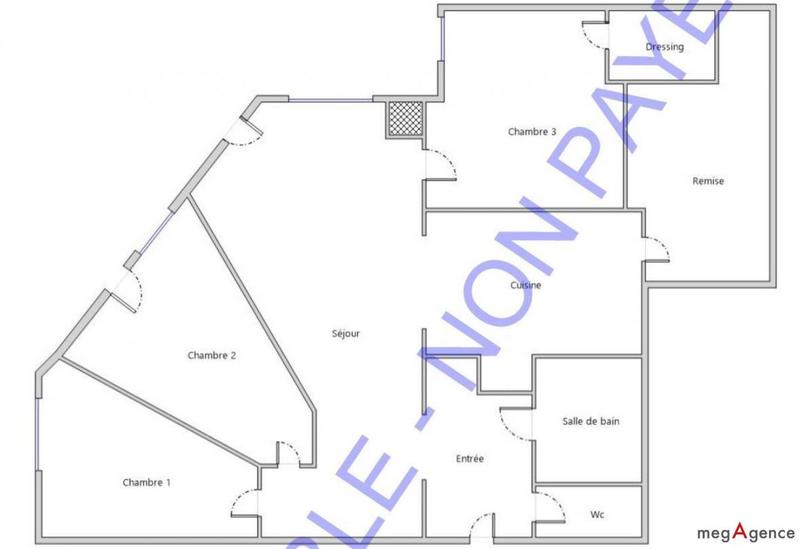 Appartement - 94 m² - 4 pièces