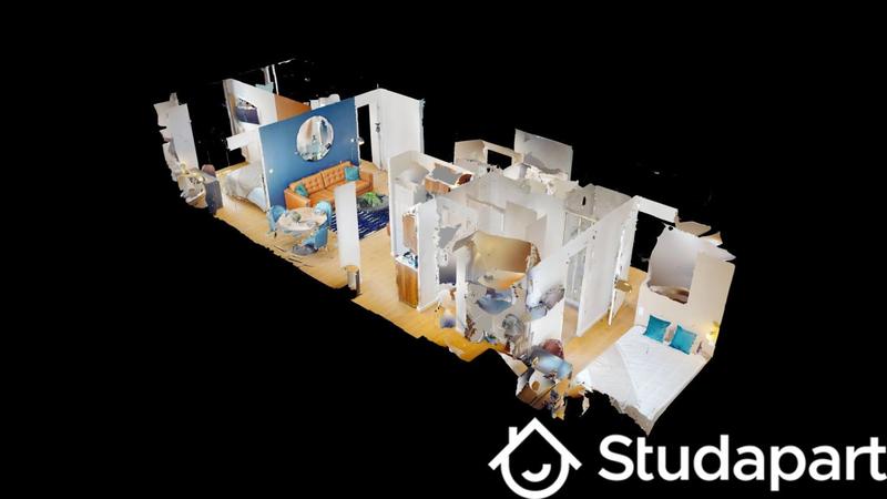 Chambre - 10 m² - 1 pièce