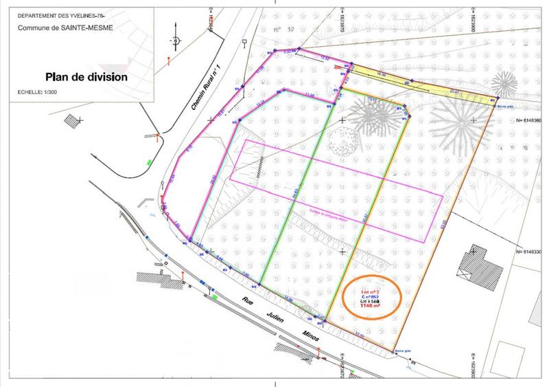 Terrain constructible - 1 146 m²