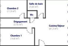 Immeuble mixte - 400 m² - 18 pièces
