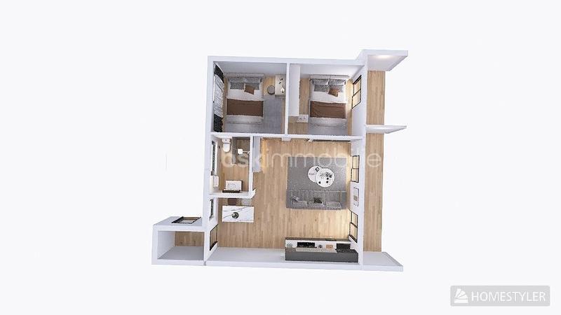 Appartement - 68 m² - 3 pièces