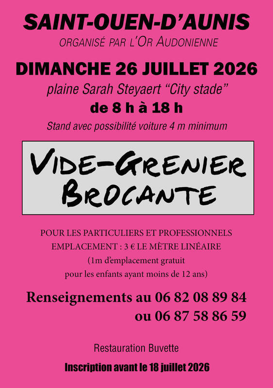 Vide grenier-brocante