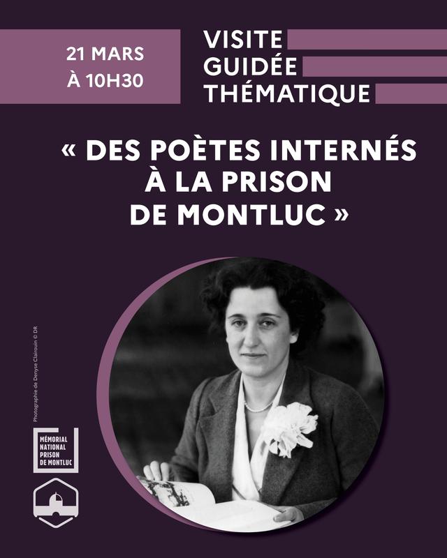 Visite guidée thématique « des poètes internés à la prison de Montluc »