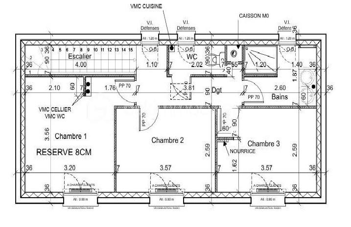 Maison - 86 m² - 4 pièces