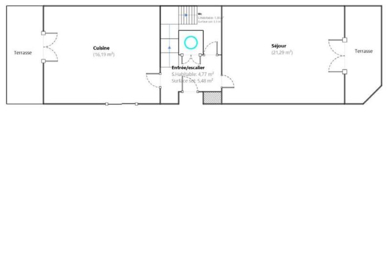 Maison - 84 m² - 3 pièces