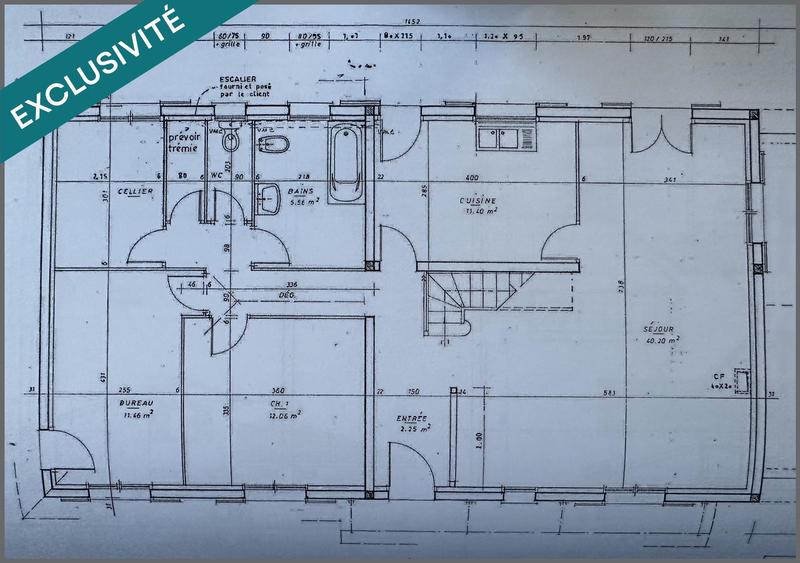 Maison - 130 m² - 5 pièces