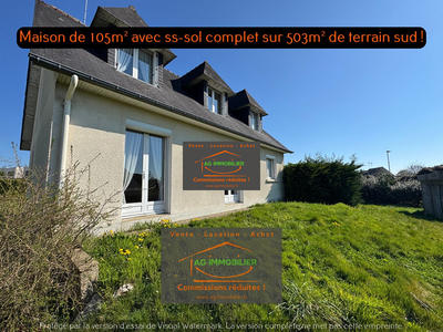 Maison - 105 m² - 6 pièces