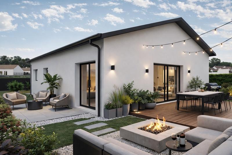 Maison - 60 m² - 3 pièces