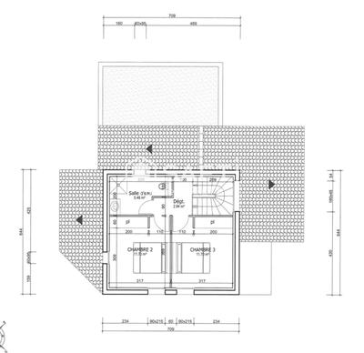 Maison - 110 m² - 4 pièces