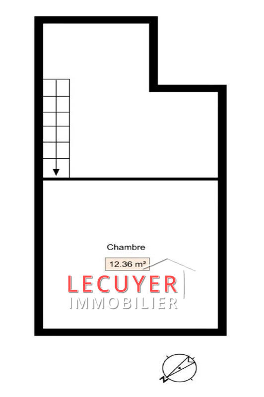 Appartement - 44 m² - 1 pièce