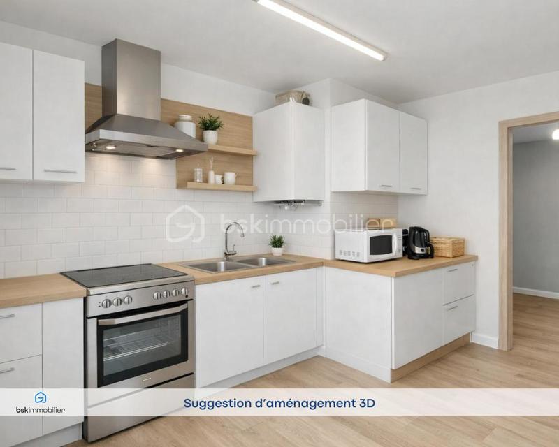 Appartement - 72 m² - 3 pièces