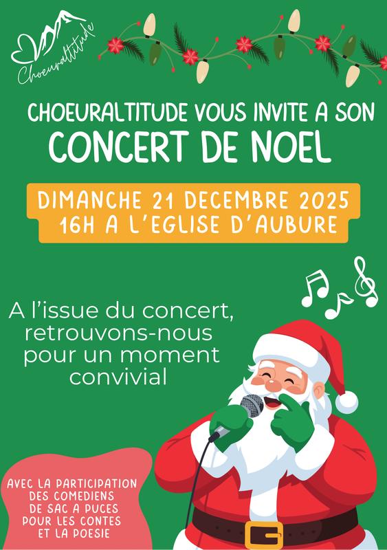 Concert de Noël - Chorale Chœur Altitude