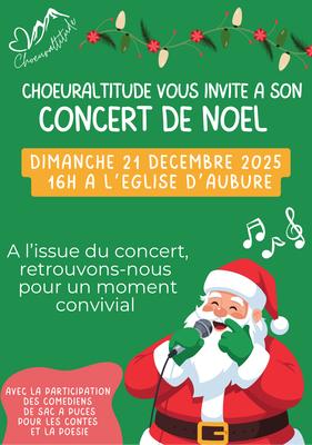 Concert de Noël - Chorale Chœur Altitude