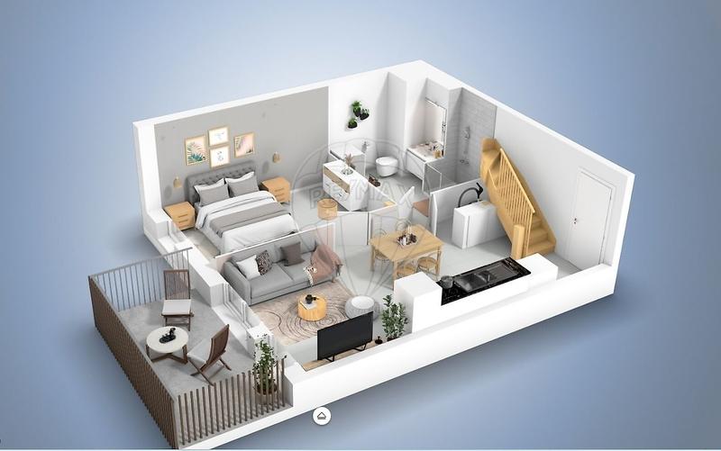 Appartement - 58 m² - 3 pièces