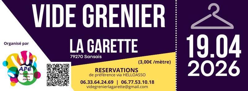 Vide grenier - la garette