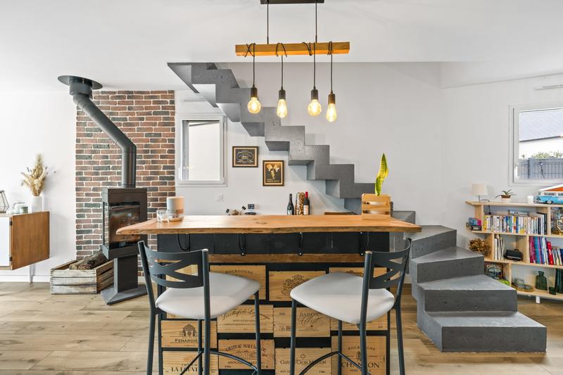 Maison contemporaine - 145 m² - 6 pièces