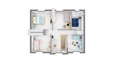 Maison - 110 m² - 5 pièces