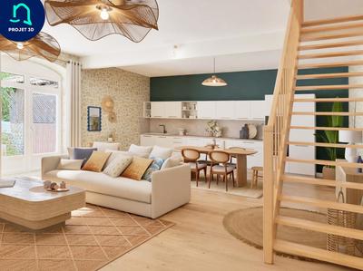 Maison - 92 m² - 4 pièces