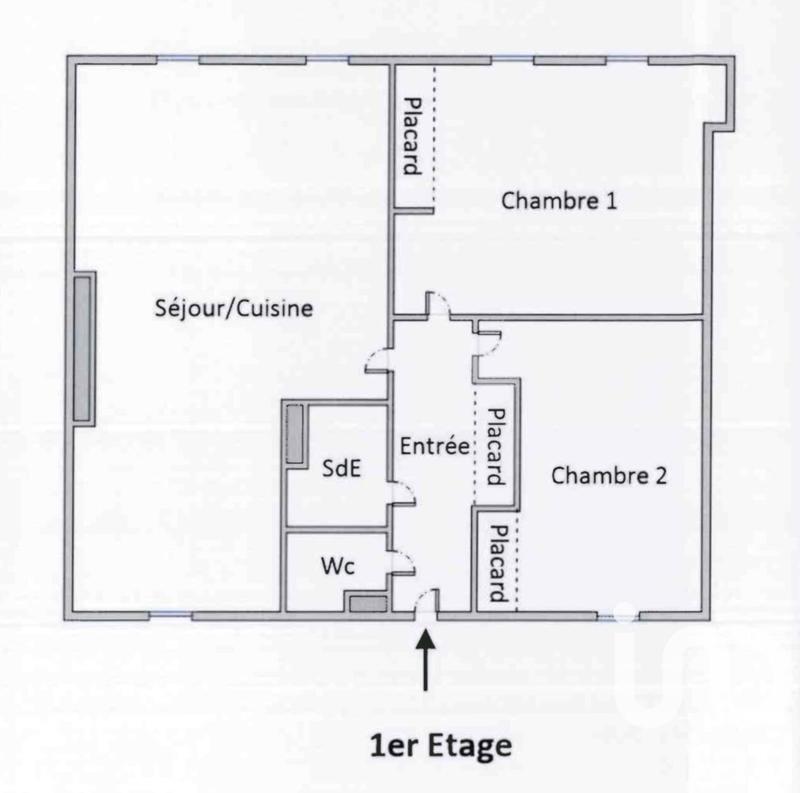 Appartement - 70 m² - 3 pièces