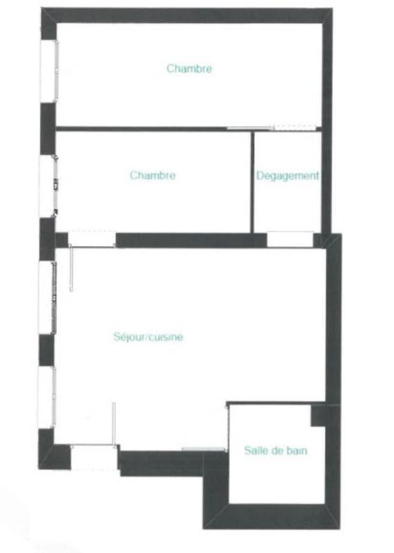 Appartement - 41 m² - 3 pièces