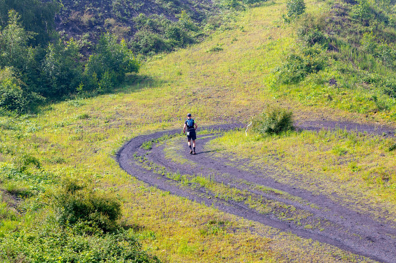 Trail des pyramides noires