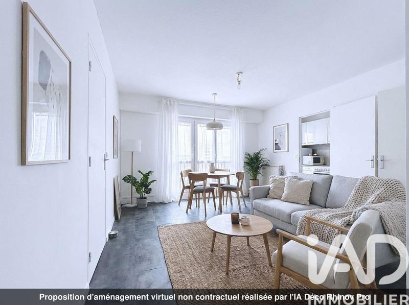 Appartement - 45 m² - 2 pièces