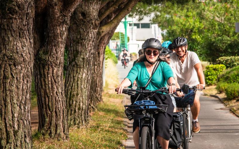 Balade à vélo : Baiona'vélo, du port à l'océan