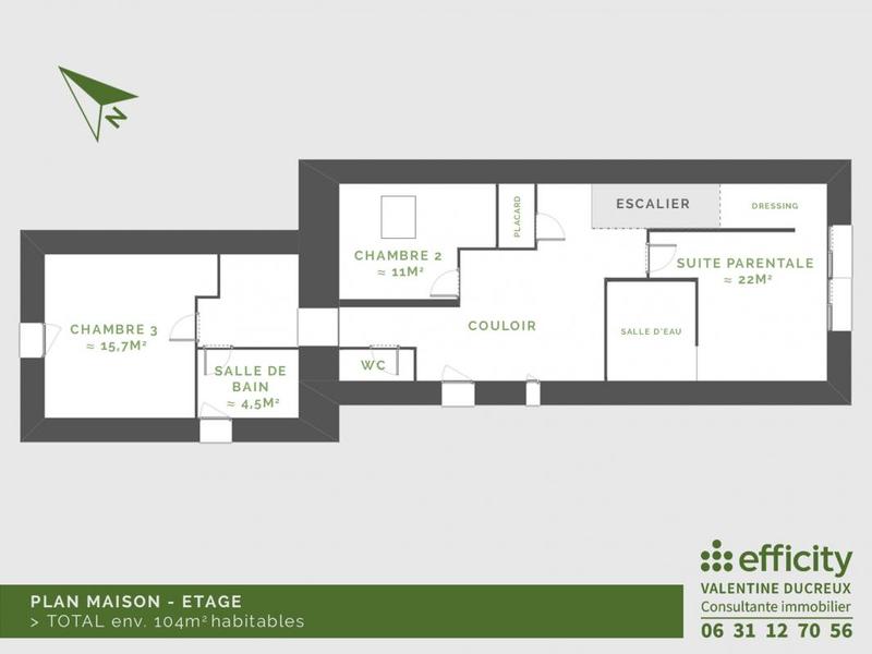 Maison - 180 m² - 6 pièces