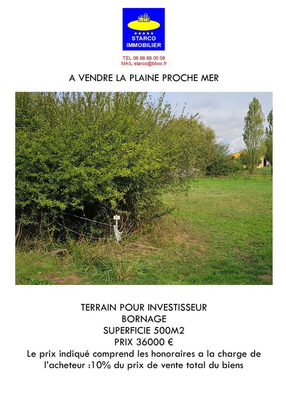 Terrain - 500 m²