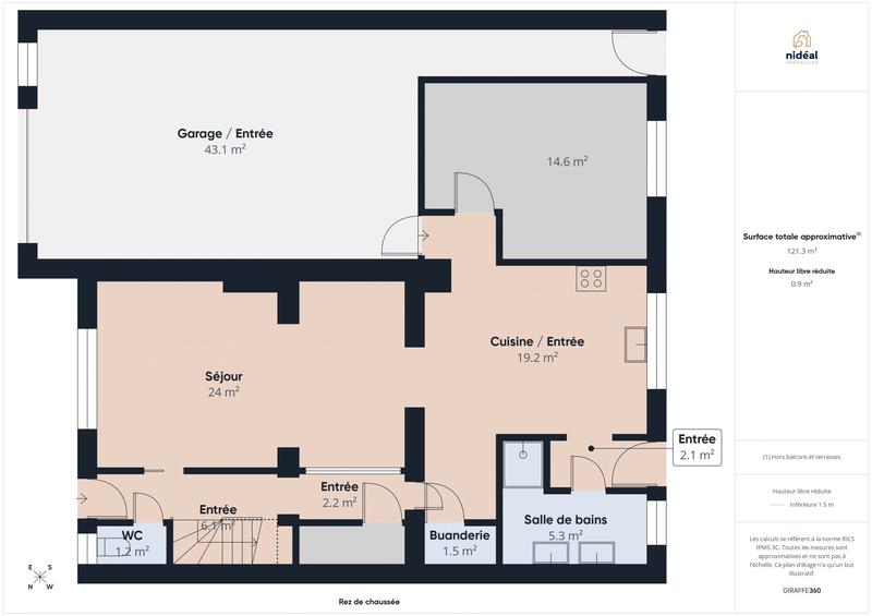 Maison - 110 m² - 5 pièces