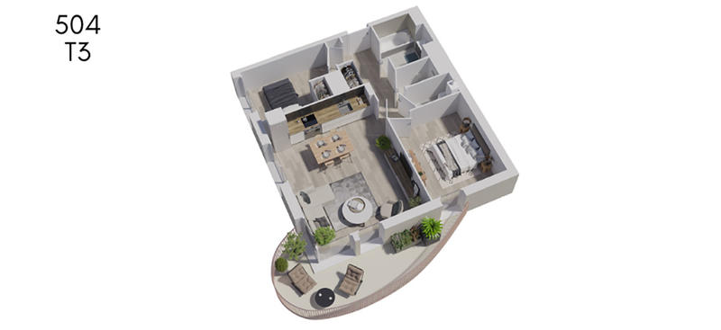 Appartement - 21 à 98 m² - 1 à 4 pièces