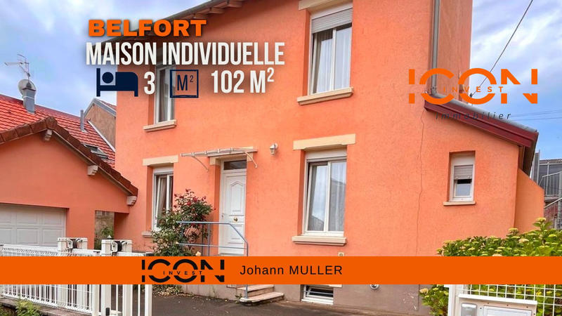 Maison - 102 m² - 4 pièces
