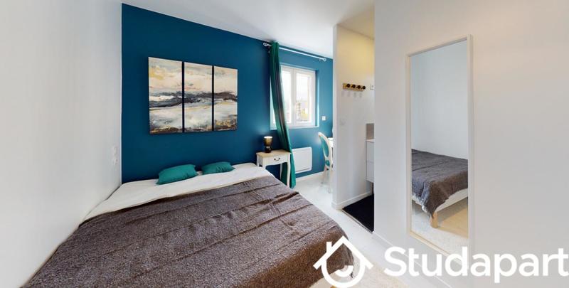 Chambre - 11 m² - 1 pièce