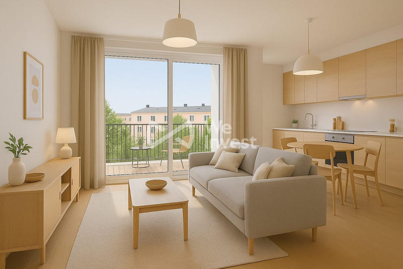 Appartement - 68 m² - 3 pièces