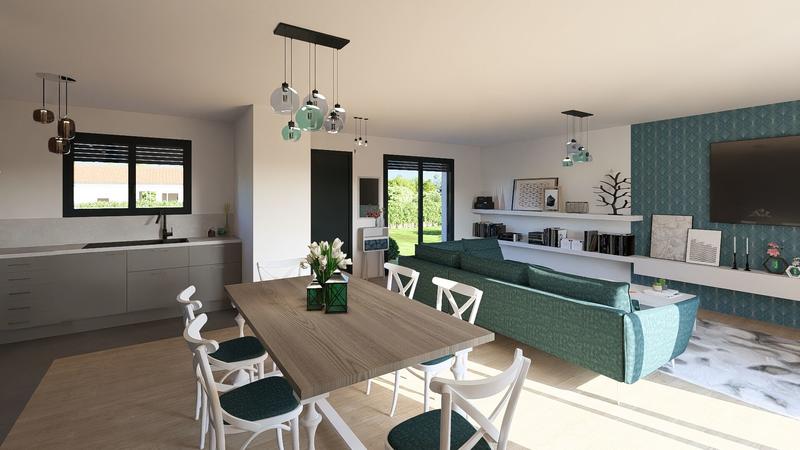 Maison - 90 m² - 4 pièces